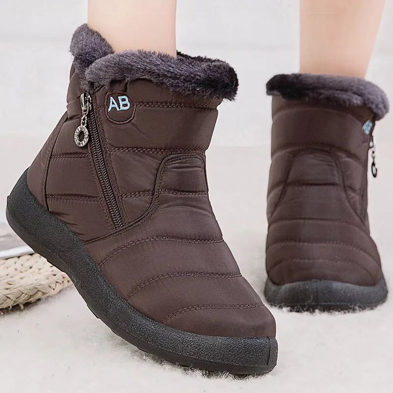 Warm Women's Winter Ankle Boots