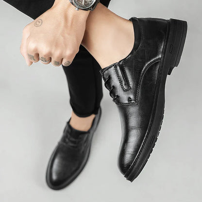 Real Leather Smart Dress Shoes