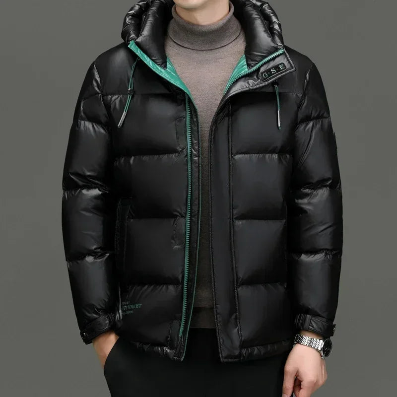 Cozy Insulated Hooded Down Parka Jacket