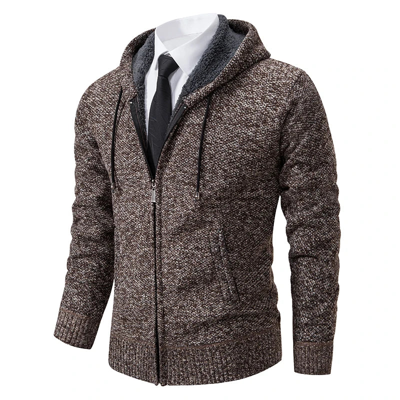 Cozy Mens Full Zip Fleece Coat