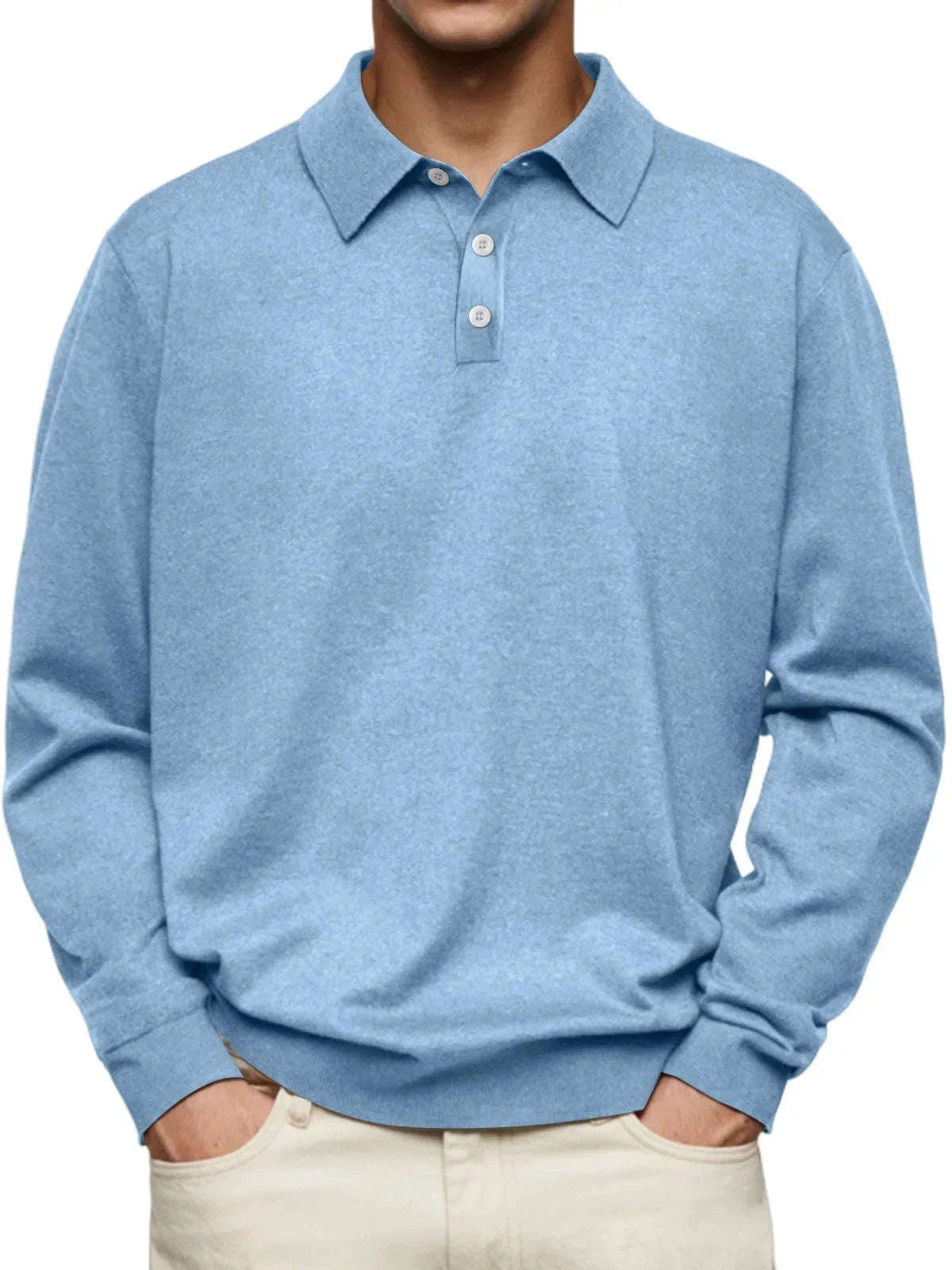 Casual Loose Fit Men's Polo Shirt