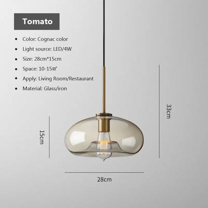 Trendy Silver LED Hanging Light