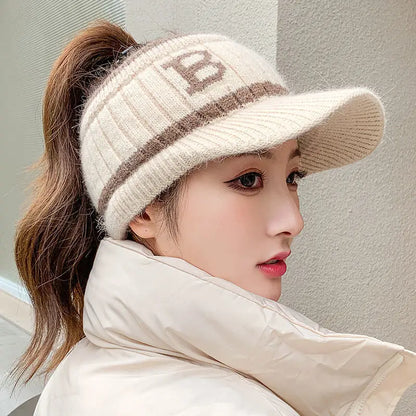 Cozy Cable Knit Winter Hat