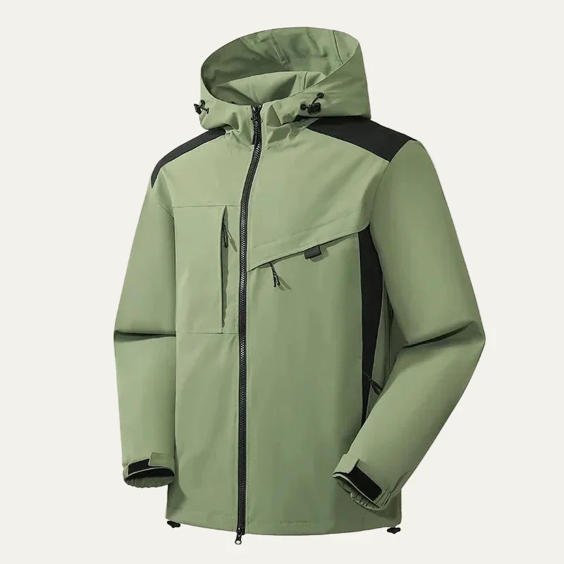 Men's Slim Water Resistant Hoodie Jacket