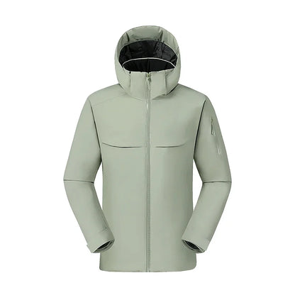Relaxed Fit Water Resistant Hooded Jacket