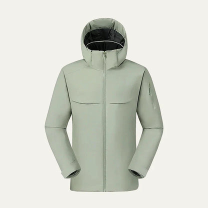 Men's Slim Fit Waterproof Hoodie Jacket