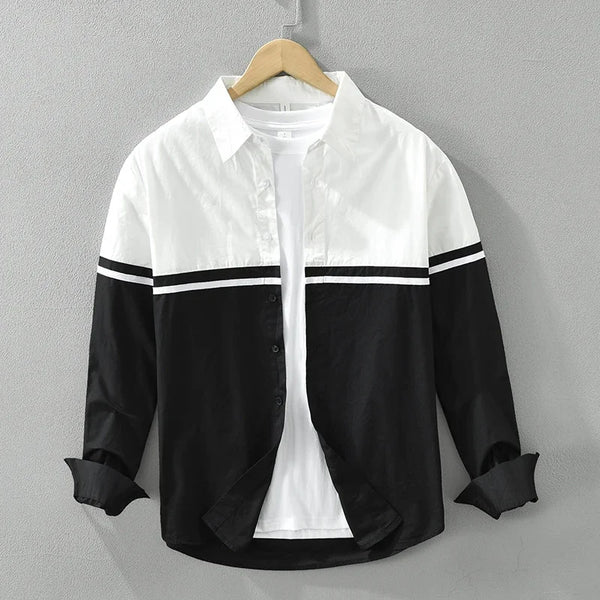 Classic Fit Mens Long Sleeve Shirt - OutfitLondon