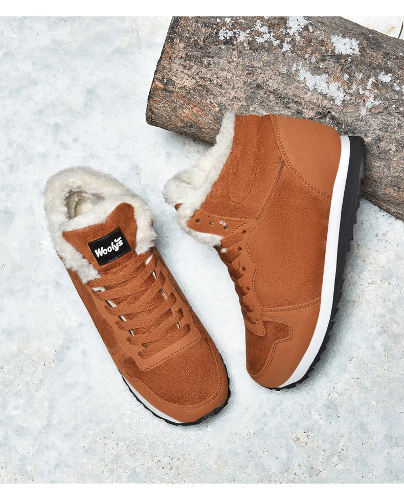 Warm Waterproof Snow Boots for Men and Women