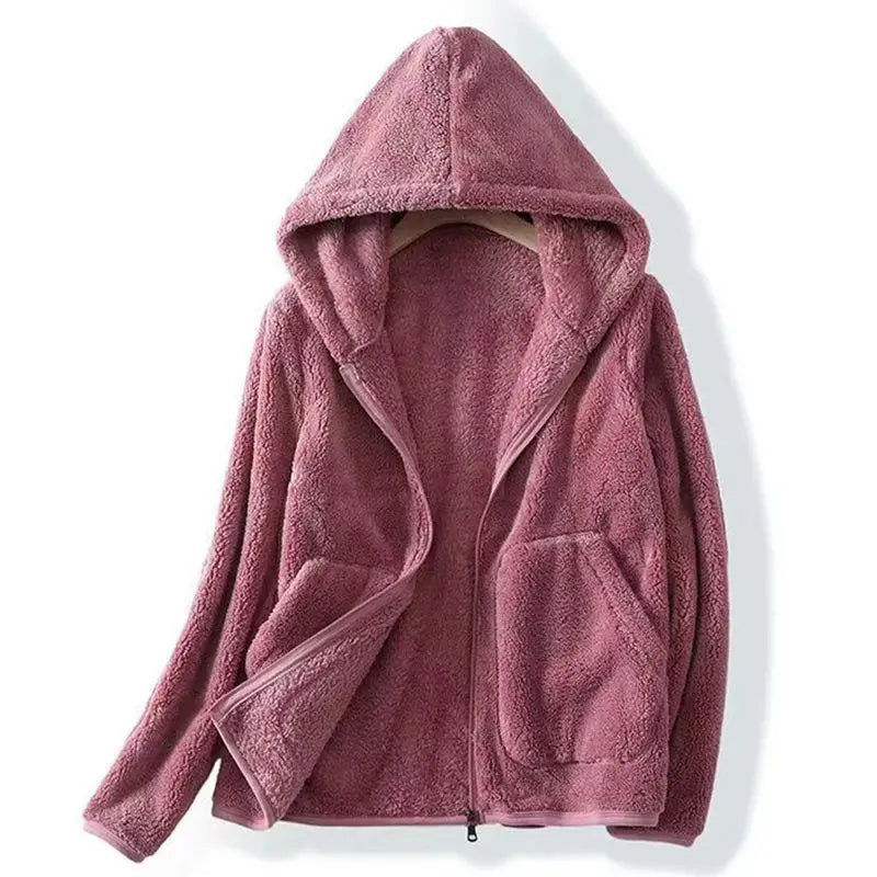 Women's Fleece Hoodie Soft Warm