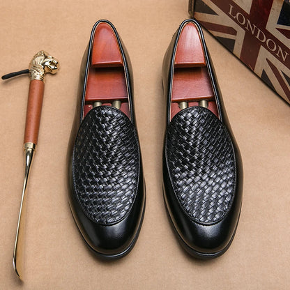 Classic Woven Slip On Shoes