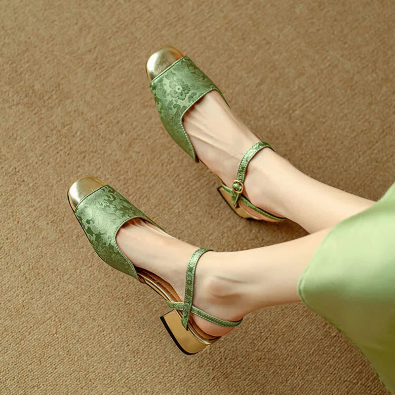 Elegant Ankle Strap Shoes