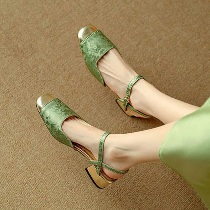 Elegant Ankle Strap Shoes