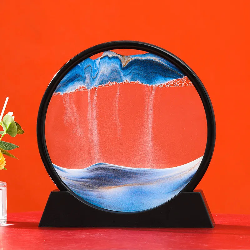 Beautiful Hourglass Timer With Colorful Sand