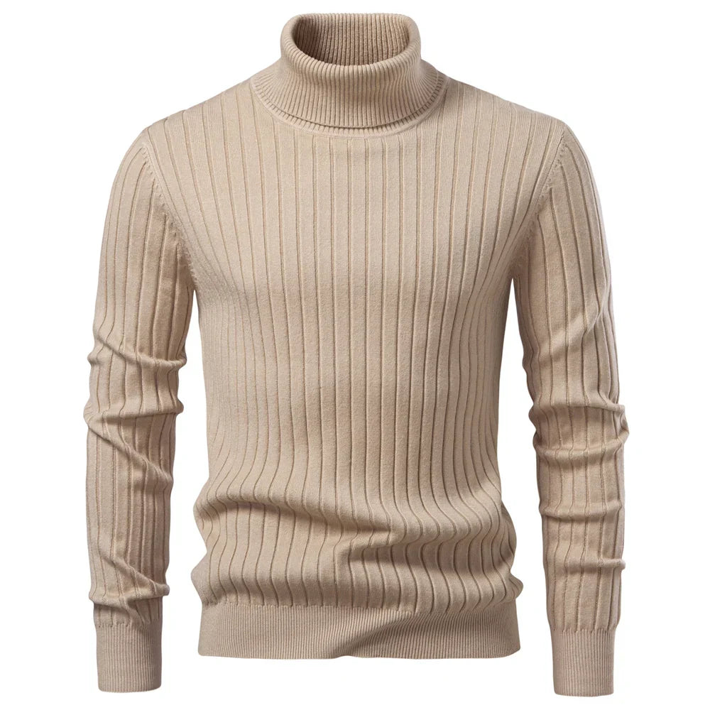 Warm Fleece Crew Neck Men's Sweater