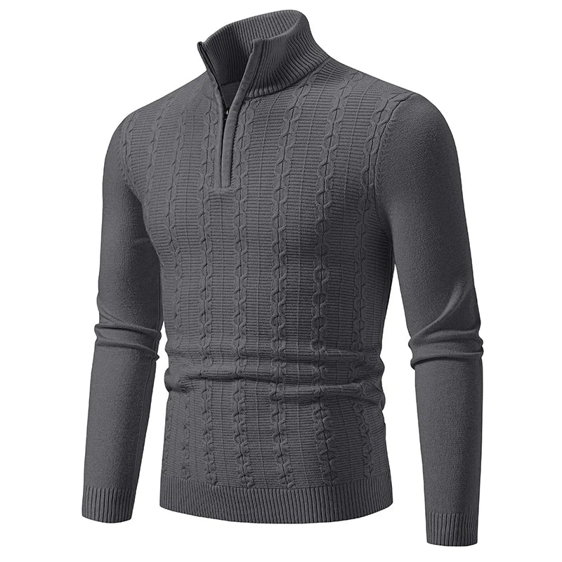 Warm Mens Thick Crew Neck Sweatshirt