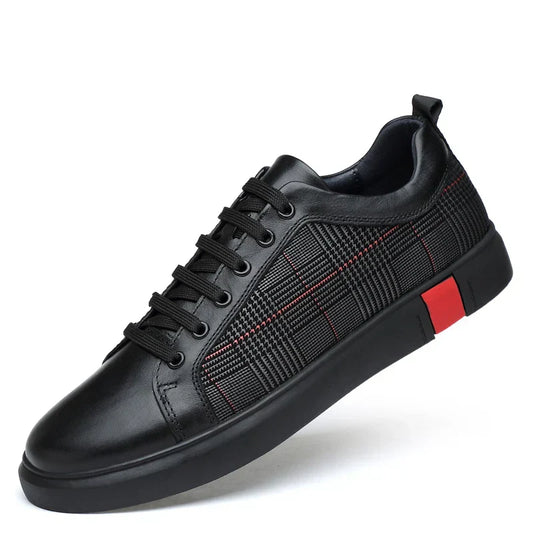 Classic Leather Mens Sneakers - OutfitLondon