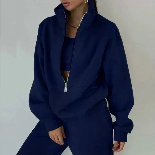 Cozy Women's Winter Loungewear Sweat Suit - OutfitLondon