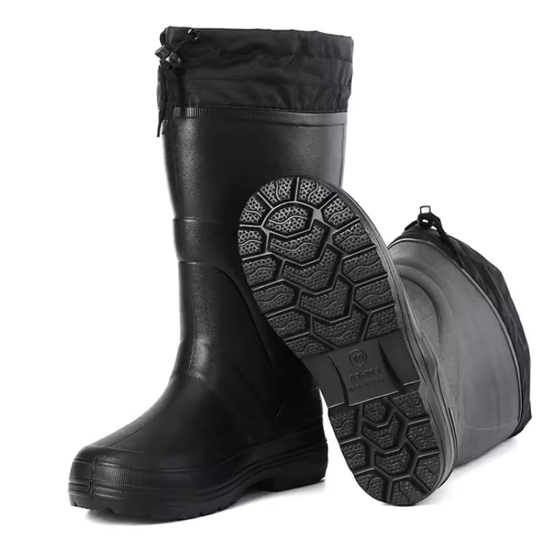 Warm Insulated Rain Boots with Fleece