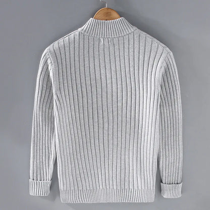 Soft Ribbed Open Cardigan Sweater