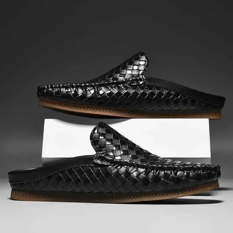 Luxury Mens Genuine Leather Sandals