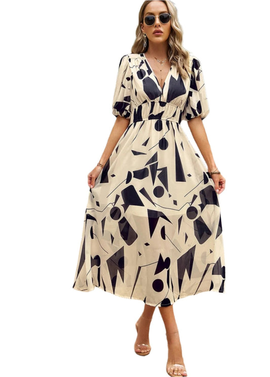 Comfortable Casual Midi Sundress Easy Wear - OutfitLondon