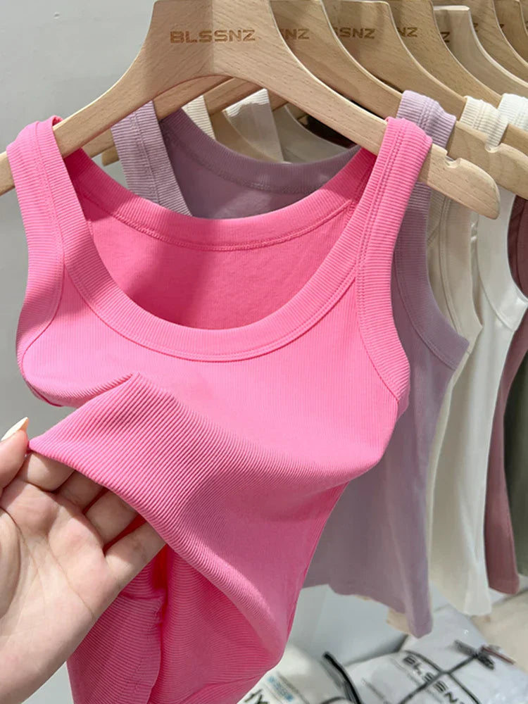 Relaxed Fit Lightweight Women's Summer Tank Top