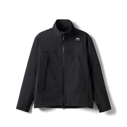 Men's Black Leather Bomber Jacket - Classic Oversized Coat