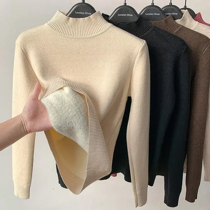 Cozy Fleece Crew Neck Pullover