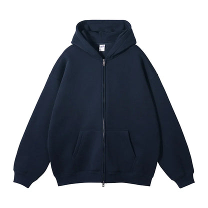 Cozy Soft Fleece Zipper Hoodie Jacket