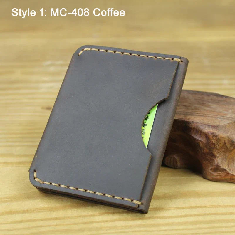 Real Leather Card Holder