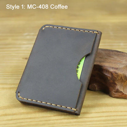 Real Leather Card Holder