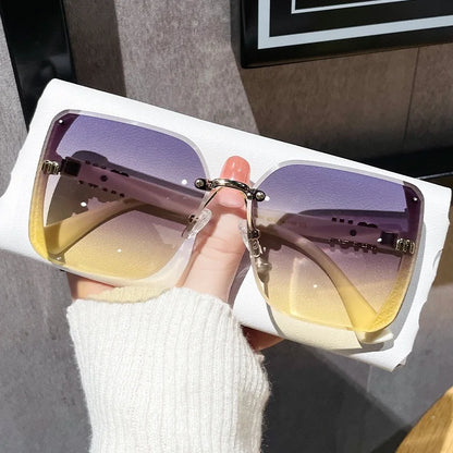 Classic Big Frame Ladies Sunglasses UV Protection