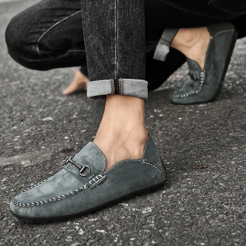 Authentic Soft Leather Loafers