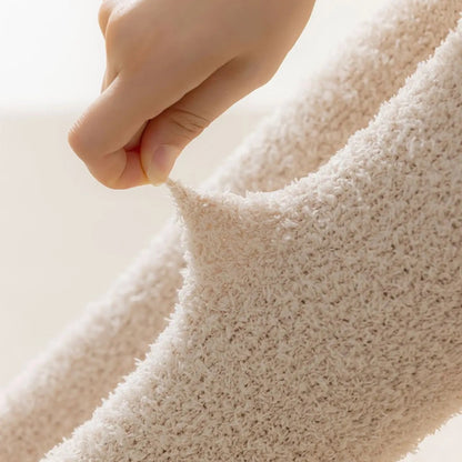 Soft Fuzzy Crew Socks