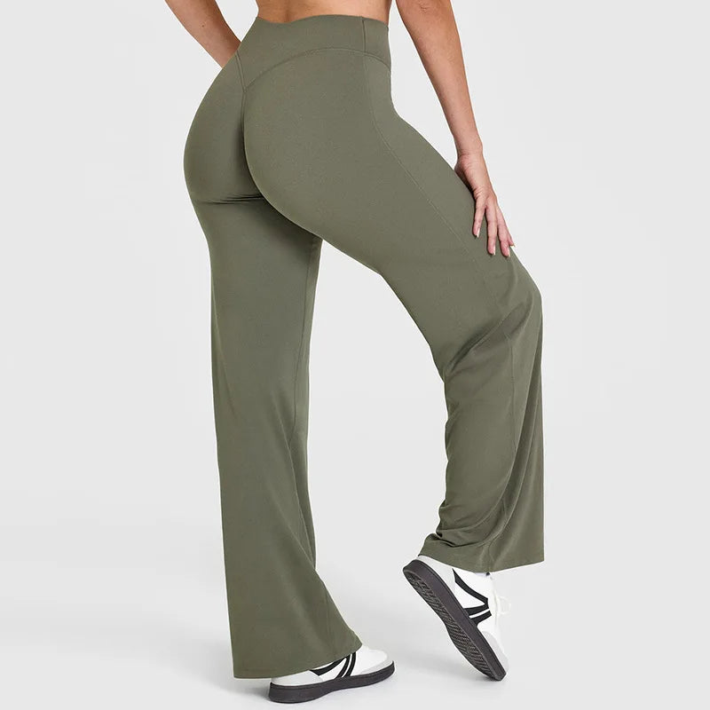 Comfortable Fit Straight Leg Workout Pants