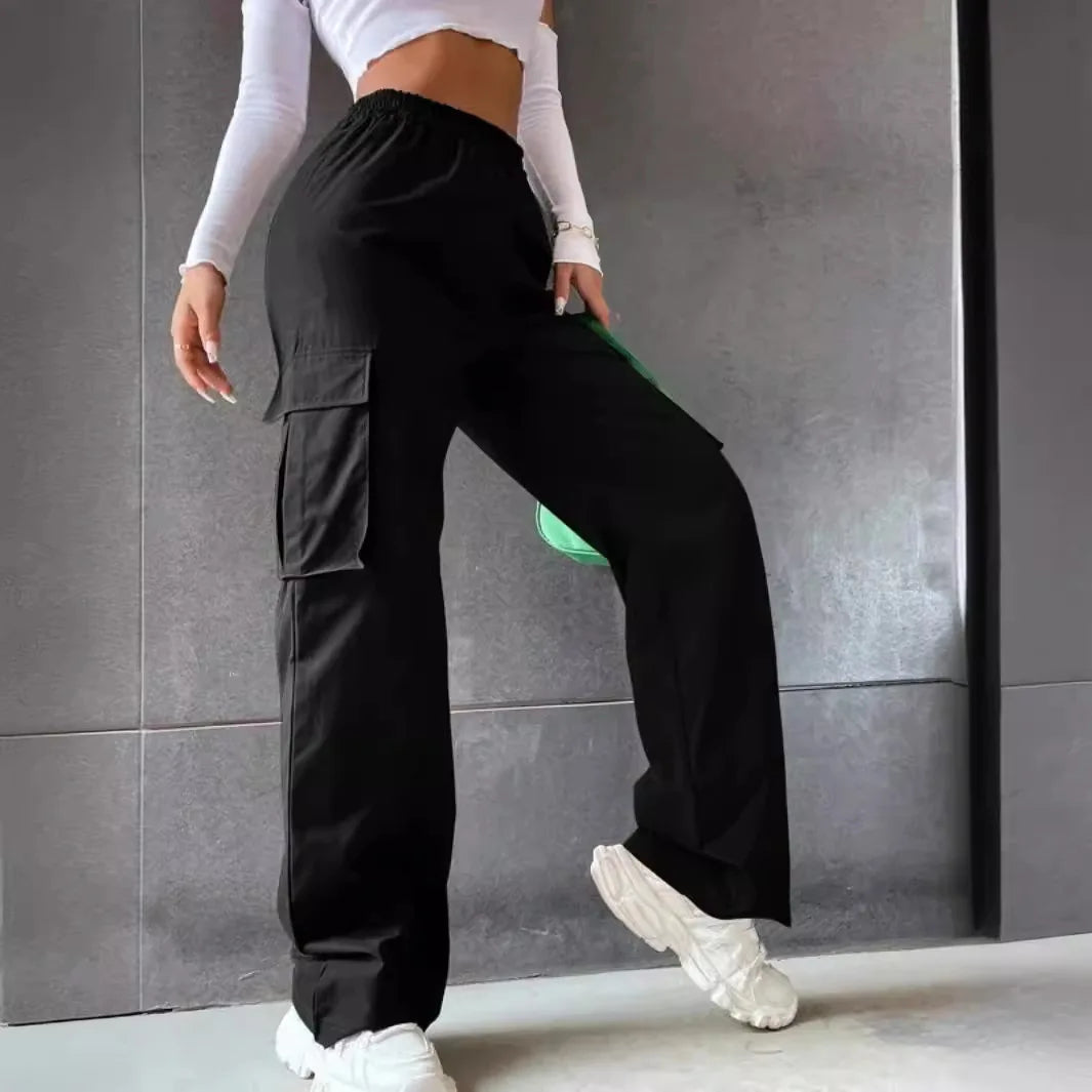 Women's Relaxed Fit Casual Cargo Pants