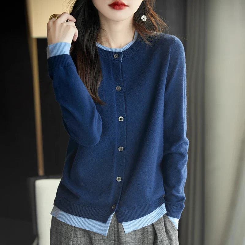 Lightweight Pastel Open Cardigan Sweater for Women - OutfitLondon