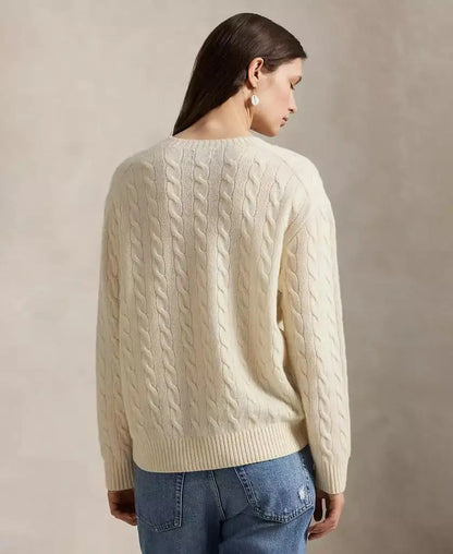 Cozy Classic Wool Knit Crew Sweater - OutfitLondon