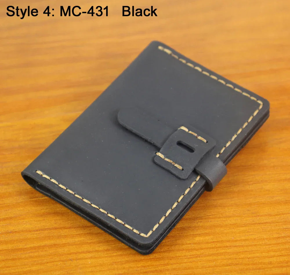 Real Leather Card Holder