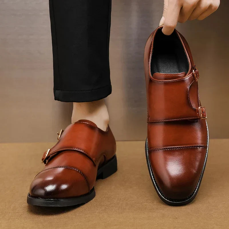 Classic Buckle Dress Shoes