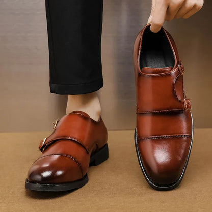 Classic Buckle Dress Shoes