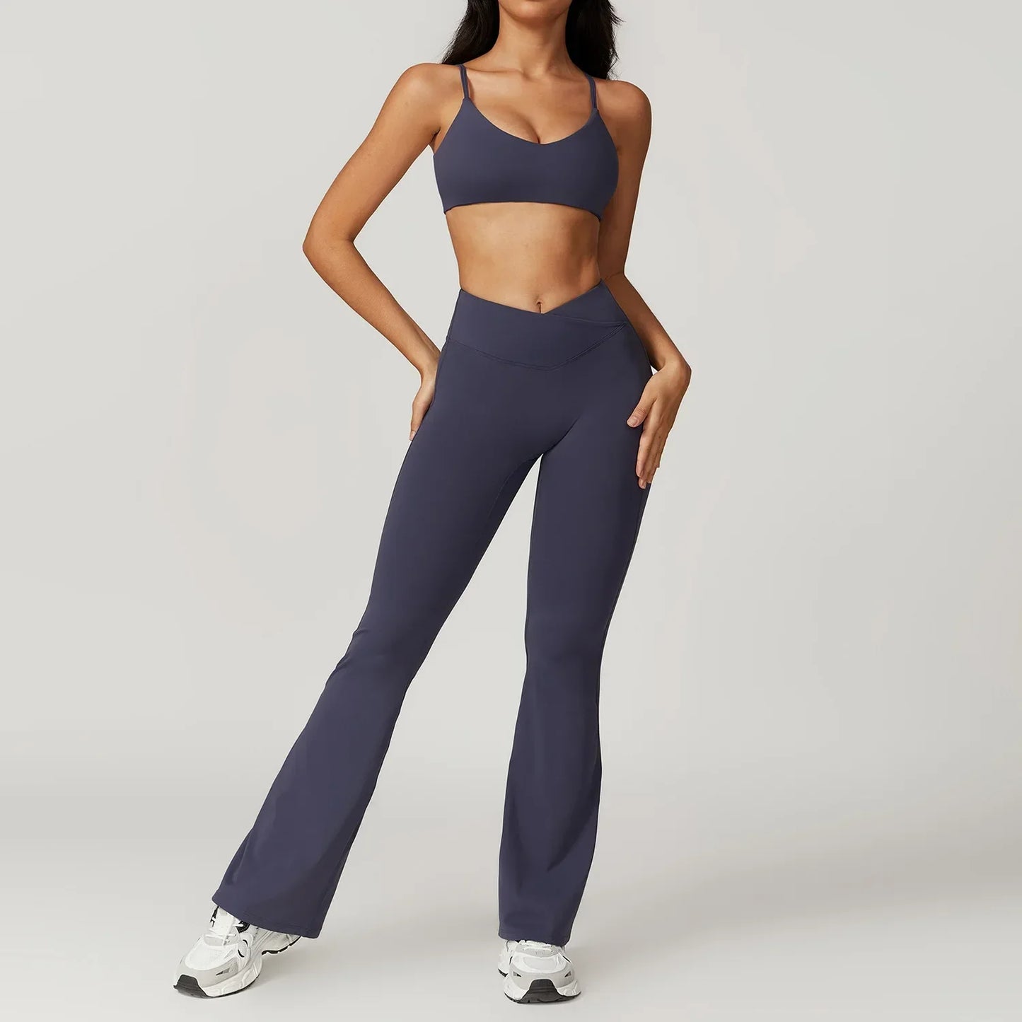 Soft Yoga Set - Sports Bra and Leggings