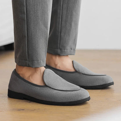 Luxurious Suede Slip On Shoes