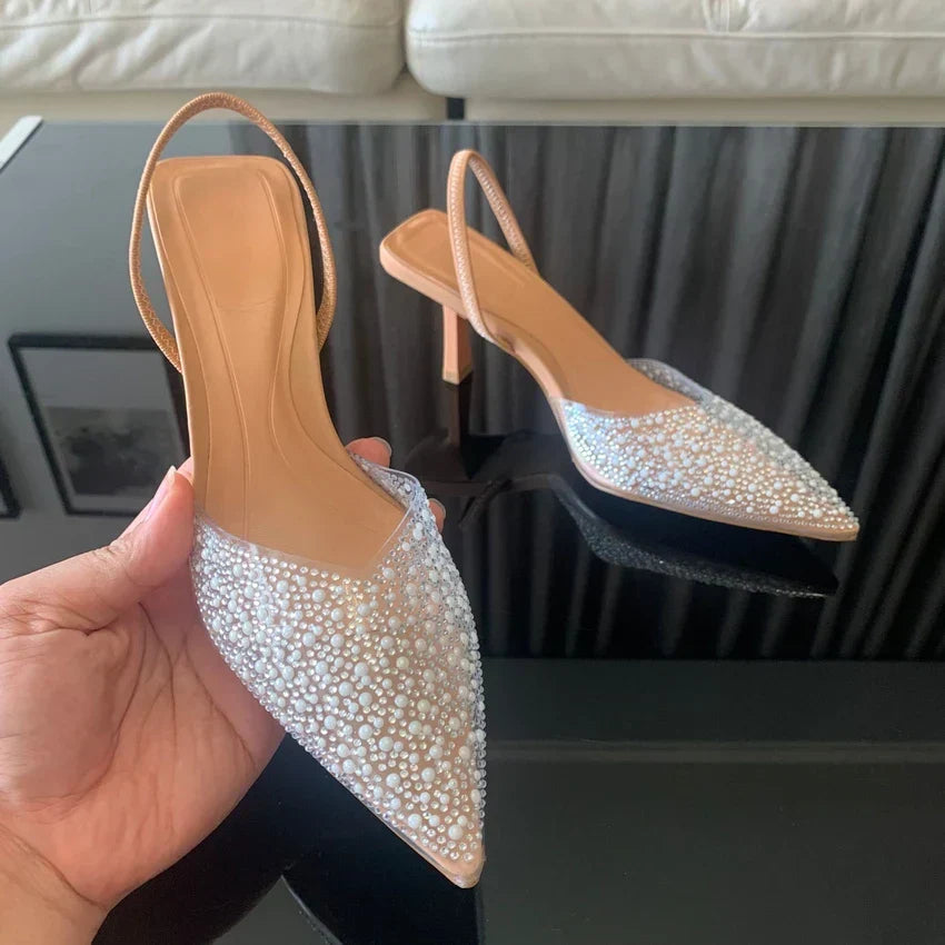 Elegant Glitter High Heels