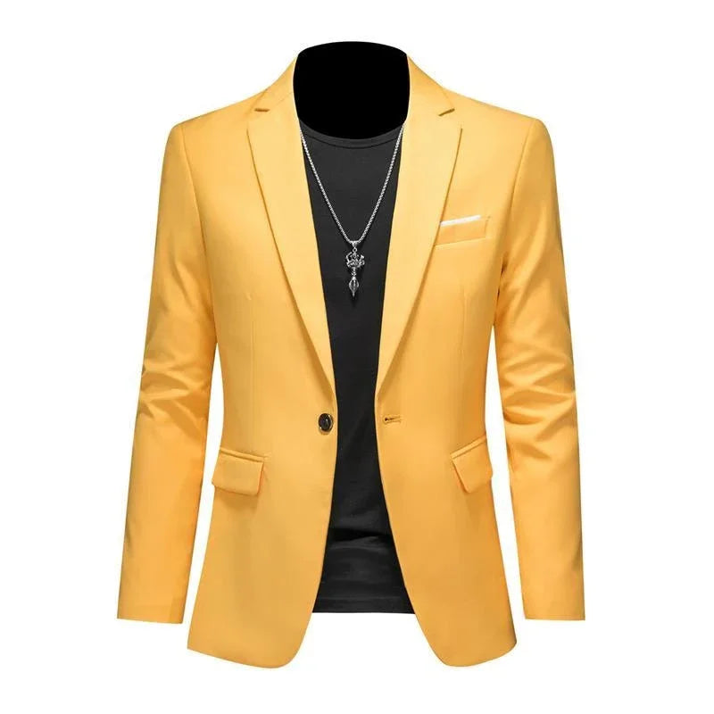 Slim Modern Men's Blazer Coat