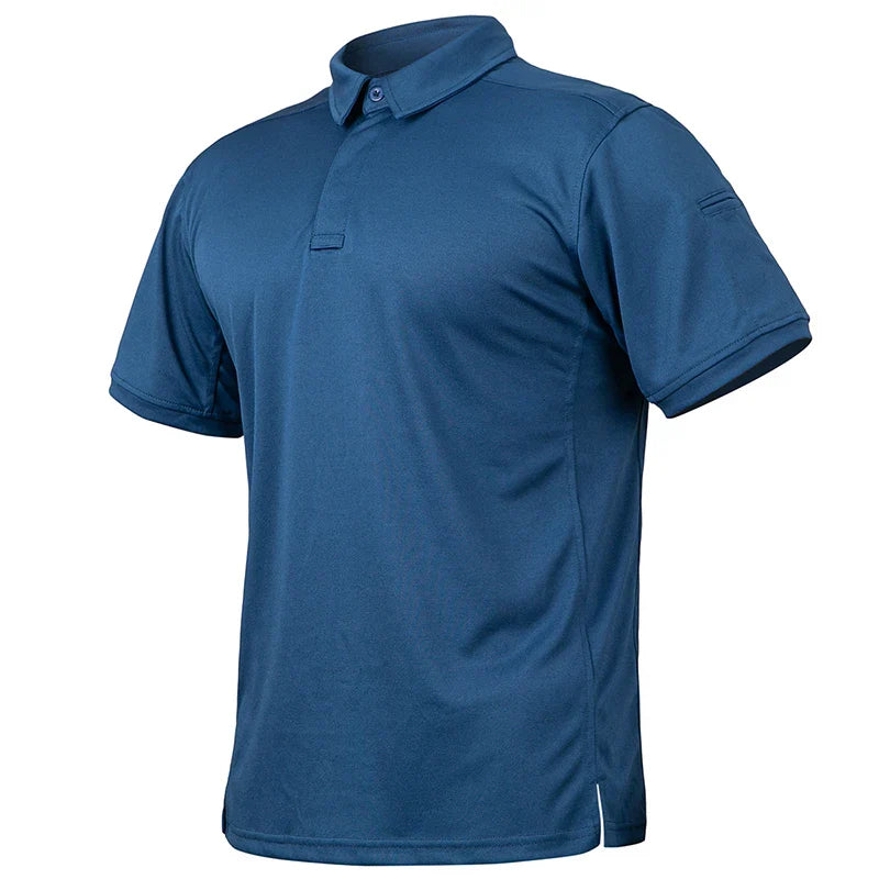 Men's Moisture Wicking Slim Fit Polo Shirt