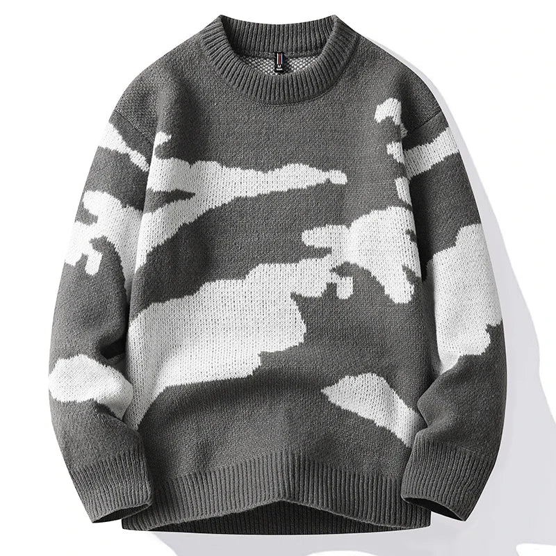 Women's Long-Sleeve Knit Sweater