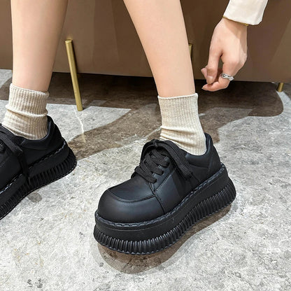 Comfortable Ladies Thick Sole Flat Shoes