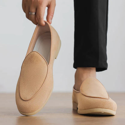 Luxurious Suede Slip On Shoes