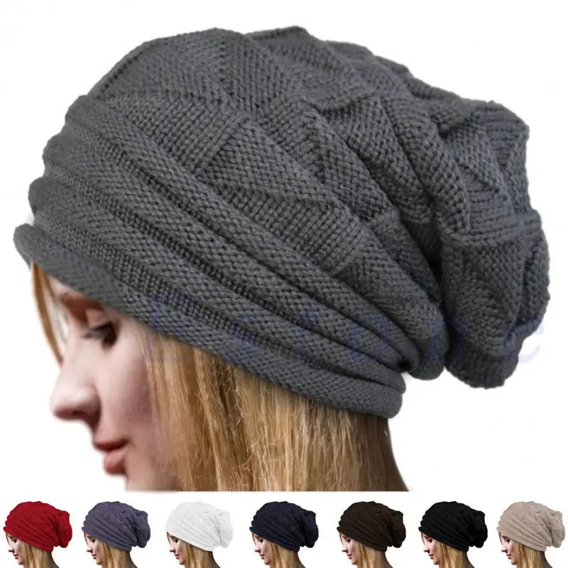 Soft Warm Cable Knit Beanie - OutfitLondon